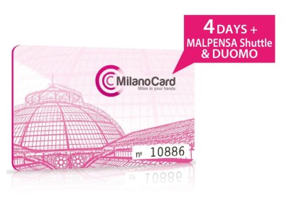 MilanoCard 4days + Malpensa Shuttle + Duomo Ticket