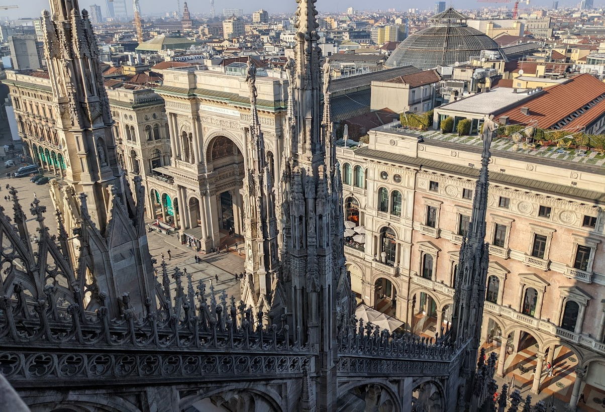 Roof of the Duomo of Milan 