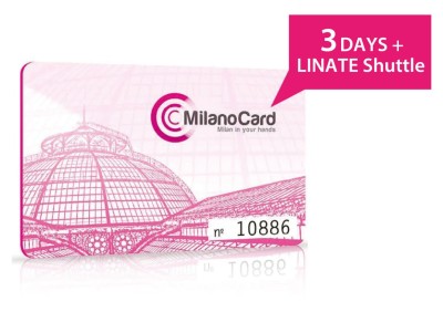 MilanoCard 3 Tage + Linate Shuttle