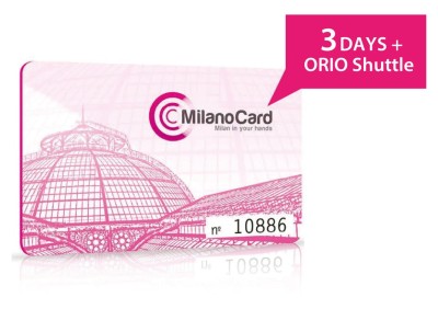 MilanoCard 3 Tage + Orio al Serio Shuttle