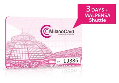 MilanoCard 3 Tage + Malpensa Shuttle